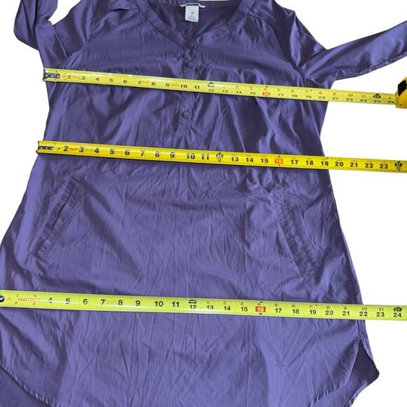 Duluth Trading Company Ladies Armachillo Cooling Shirt M Purple Athleisure - Picture 10 of 12